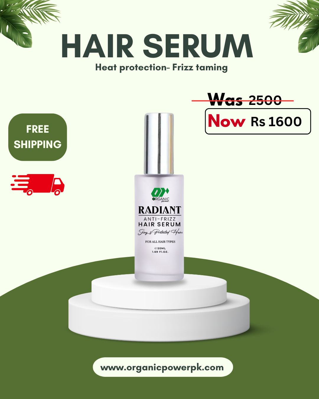 RADIANT HAIR SERUM-50ml