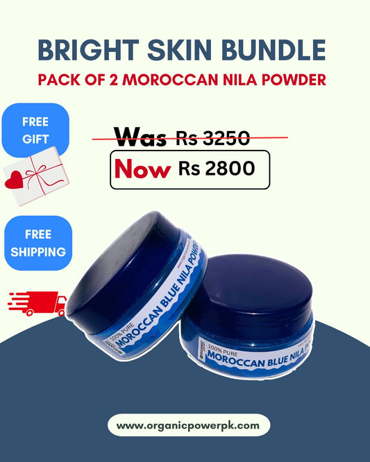 Bundle of 2 Moroccan Blue Nila Powder